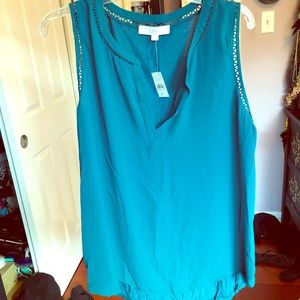 BNWT Blue top